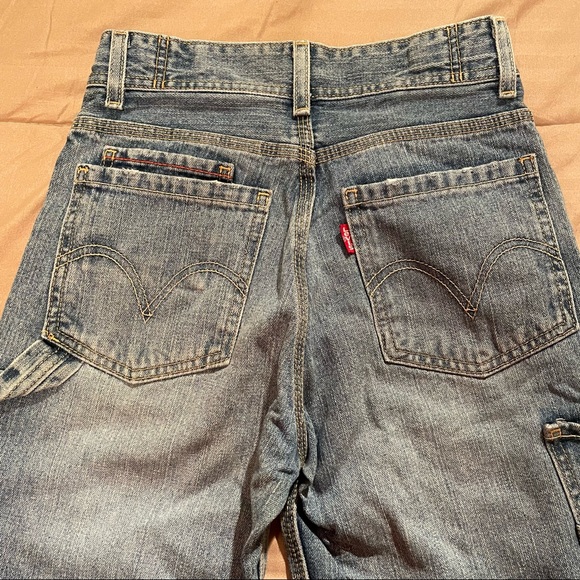 Levi's Red Tag Boy's Size 10 Carpenter Blue Jeans - Picture 4 of 8